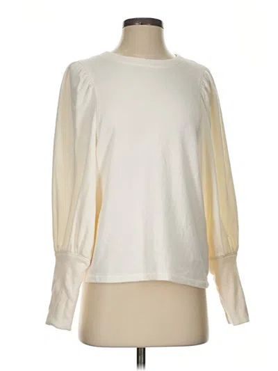 Pre-owned Madewell Sweatshirt In Ivory