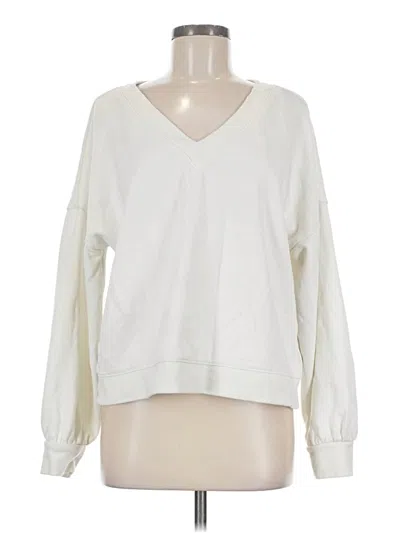 Pre-owned Madewell Sweatshirt In Ivory