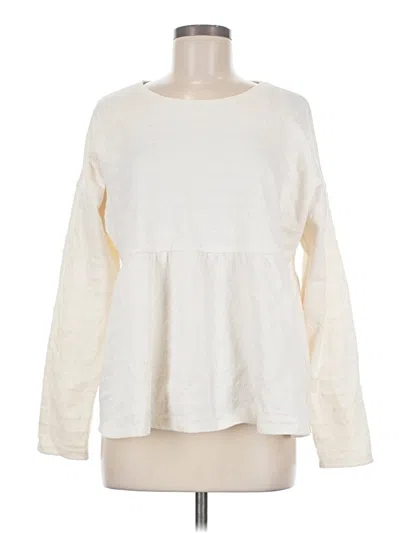 Pre-owned Madewell Sweatshirt In Ivory