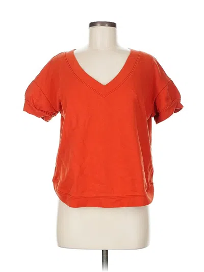 Pre-owned Madewell Sweatshirt In Orange