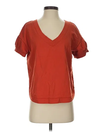 Pre-owned Madewell Sweatshirt In Orange