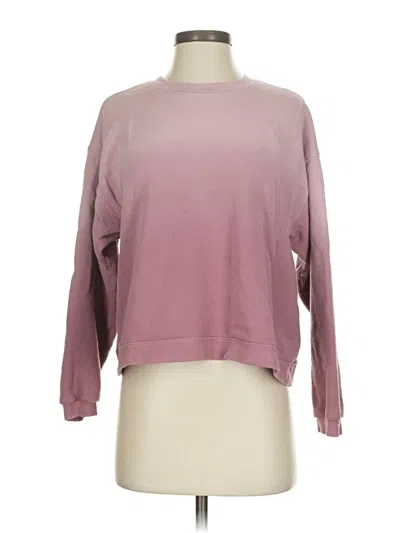 Pre-owned Madewell Sweatshirt In Pink