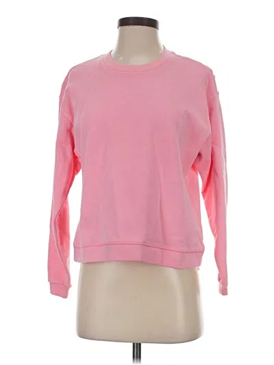 Pre-owned Madewell Sweatshirt In Pink