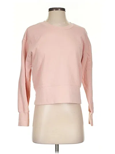Pre-owned Madewell Sweatshirt In Pink