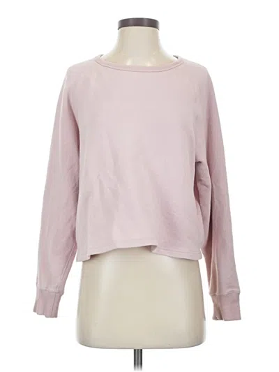 Pre-owned Madewell Sweatshirt In Pink