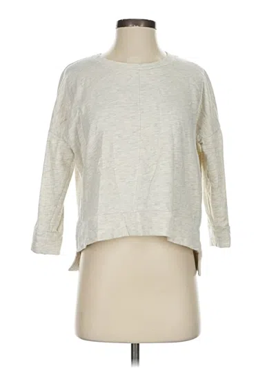 Pre-owned Madewell Sweatshirt In Silver