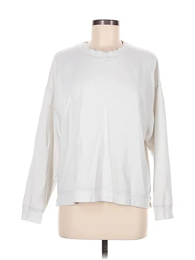 Pre-owned Madewell Sweatshirt In Silver