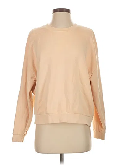 Pre-owned Madewell Sweatshirt In Tan