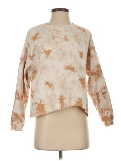 Pre-owned Madewell Sweatshirt In Tan