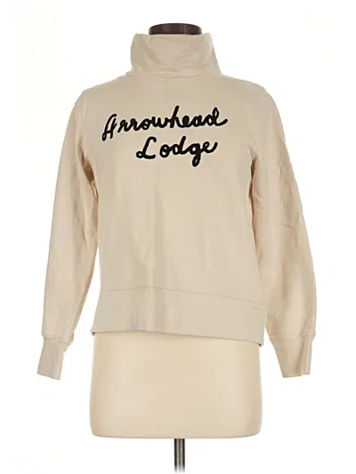 Pre-owned Madewell Sweatshirt In Tan