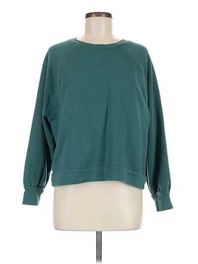 Pre-owned Madewell Sweatshirt In Teal