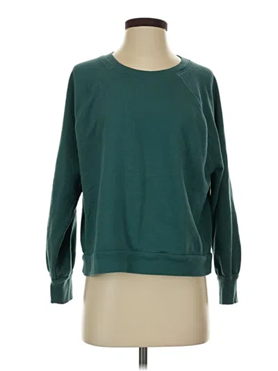 Pre-owned Madewell Sweatshirt In Teal