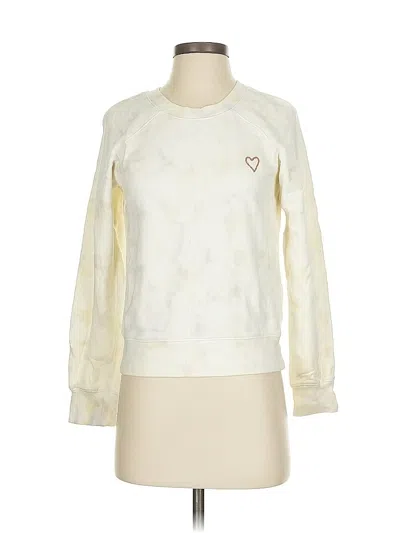 Pre-owned Madewell Sweatshirt In White