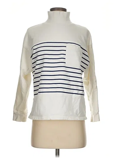 Pre-owned Madewell Sweatshirt In White