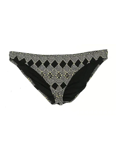 Pre-owned Madewell Swimsuit Bottoms In Black