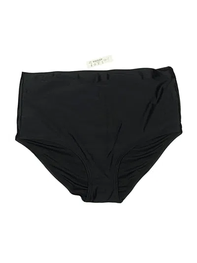 Pre-owned Madewell Swimsuit Bottoms In Black