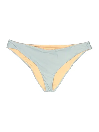Pre-owned Madewell Swimsuit Bottoms In Gold
