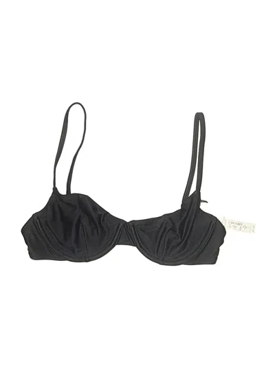 Madewell Swimsuit Top Black Swimwear