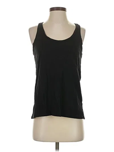 Pre-owned Madewell Tank Top Black Halter Neckline Tops