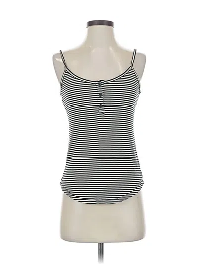 Pre-owned Madewell Tank Top Black Strapless Neckline Tops