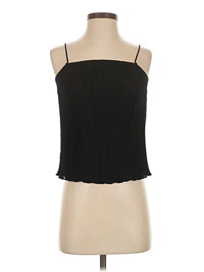 Pre-owned Madewell Tank Top Black Strapless Neckline Tops