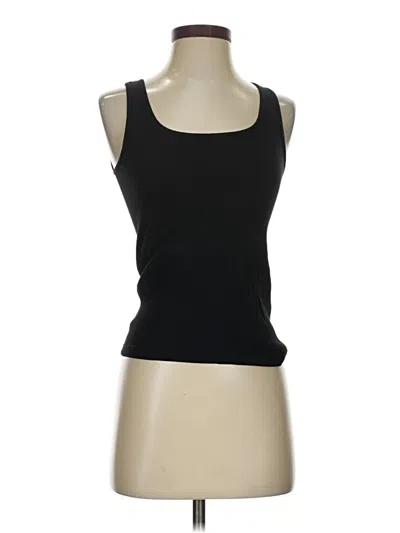 Pre-owned Madewell Tank Top Black Strapless Neckline Tops