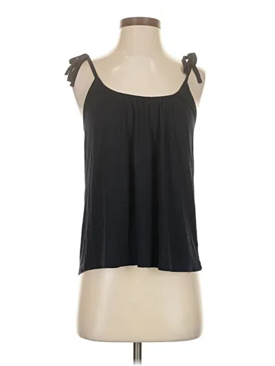 Pre-owned Madewell Tank Top Black Strapless Neckline Tops