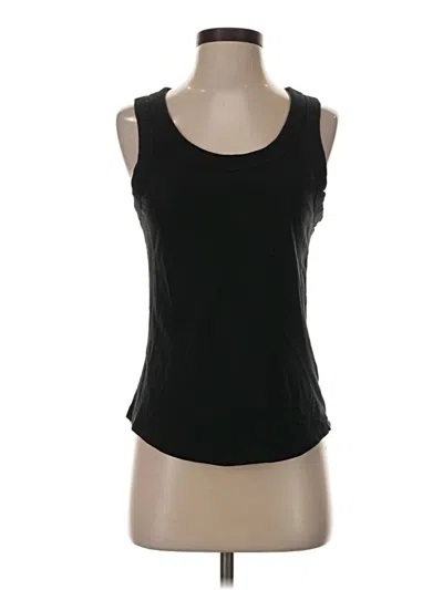 Pre-owned Madewell Tank Top Black Strapless Neckline Tops