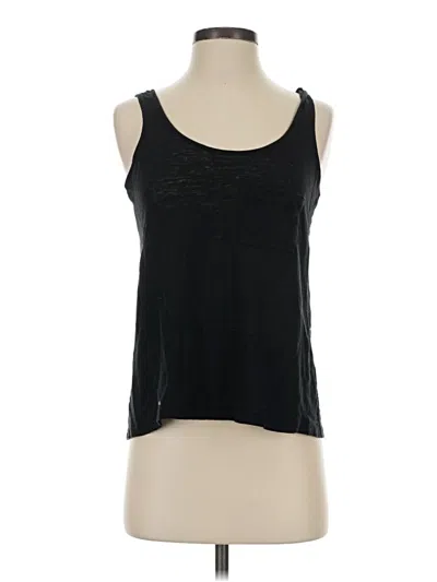 Pre-owned Madewell Tank Top Black Strapless Neckline Tops