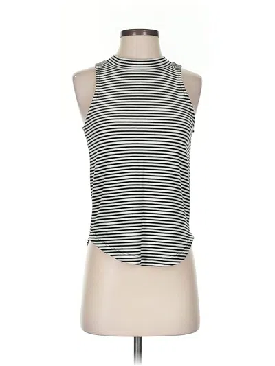 Pre-owned Madewell Tank Top Gray Halter Neckline Tops