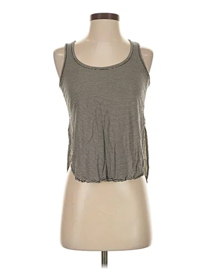 Pre-owned Madewell Tank Top Gray Halter Neckline Tops