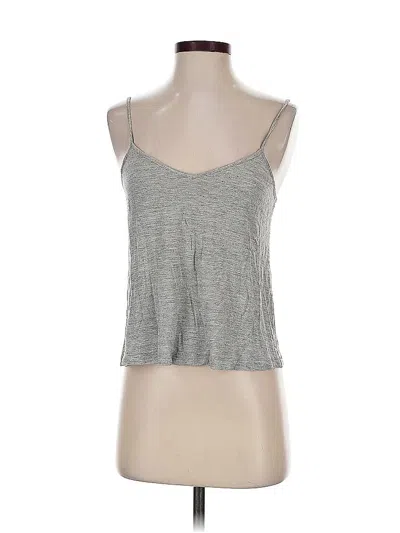 Pre-owned Madewell Tank Top Gray Strapless Neckline Tops