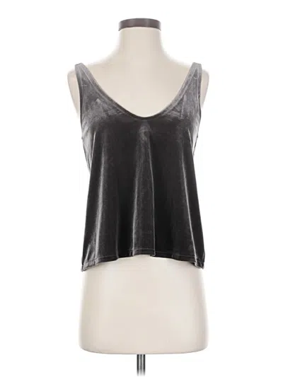 Pre-owned Madewell Tank Top Gray Strapless Neckline Tops
