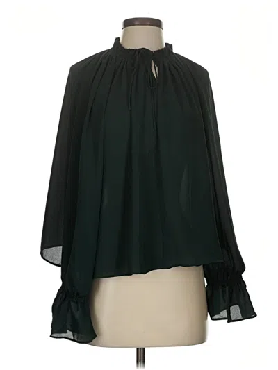 Pre-owned Madewell Tank Top Green Tie Neck Tops
