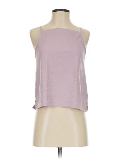 Pre-owned Madewell Tank Top Pink Halter Neckline Tops