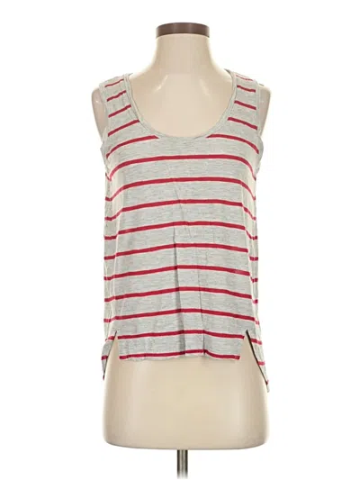 Pre-owned Madewell Tank Top Red Halter Neckline Tops