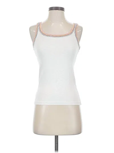 Pre-owned Madewell Tank Top White Halter Neckline Tops