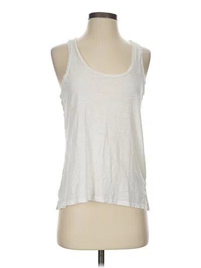 Pre-owned Madewell Tank Top White Halter Neckline Tops