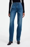 Madewell Tapered Seamed Jeans In Calvert Wash