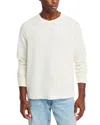 Madewell Textured Long Sleeve Tee In Lighthouse