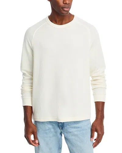 Madewell Textured Long Sleeve Tee In Lighthouse