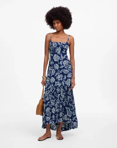Madewell Textured Maxi Slip Dress