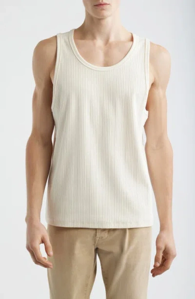 Madewell Textured Rib Tank In White