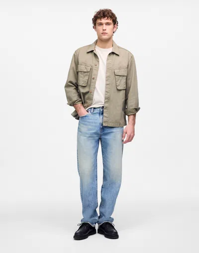 Madewell The 1991 Loose Straight Jean In Brown