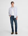 Madewell Relaxed Taper Comfort Stretch Cashmere Jeans Leeds Wash In Blue