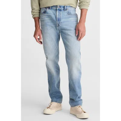 Madewell Straight Fit Carlson Jeans In Talcott Wash In Blue