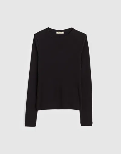 Madewell 'the ''90s Long-sleeve Tee In Black