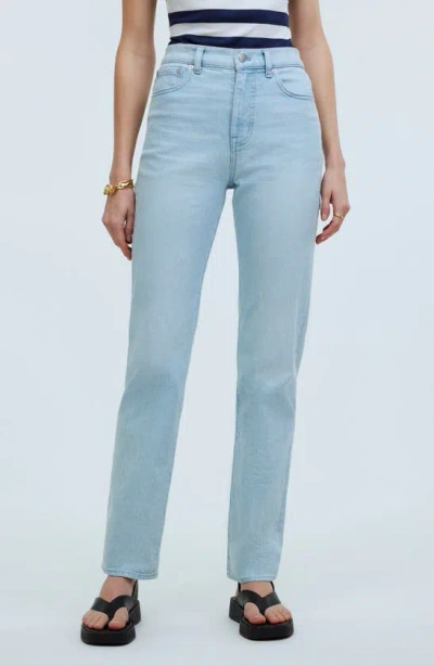 Madewell The '90s Straight Jeans In Ward Wash