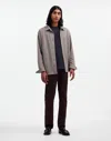 Madewell The Allday 1991 Straight-leg Pant In Dark Carob