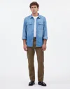 Madewell The Allday 1991 Straight-leg Pant In Driftwood Brown